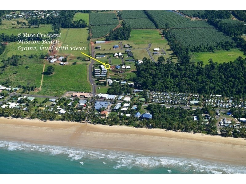 6 Rise Crescent, Mission Beach QLD 4852