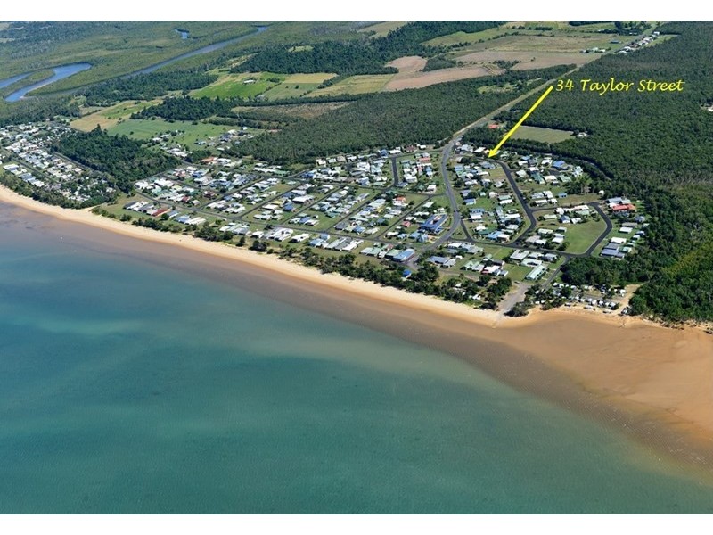 34 TAYLOR Street, Kurrimine Beach QLD 4871