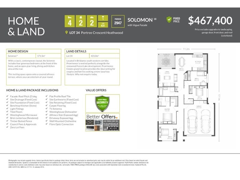 Lot 34 Portree Crescent, Heathwood QLD 4110