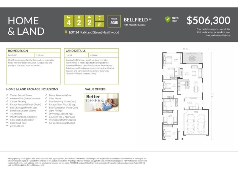 Lot 34 Falkland Street, Heathwood QLD 4110