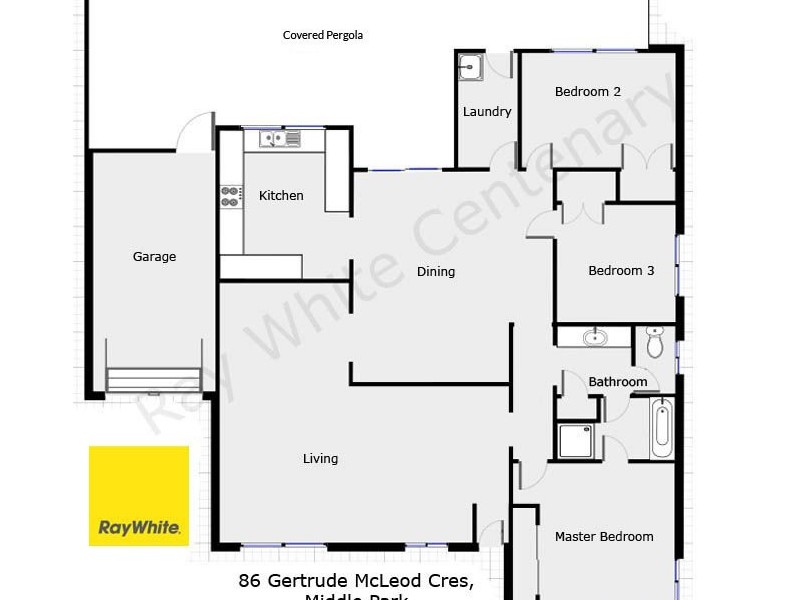 86 Gertrude McLeod Crescent, Middle Park QLD 4074 Floorplan
