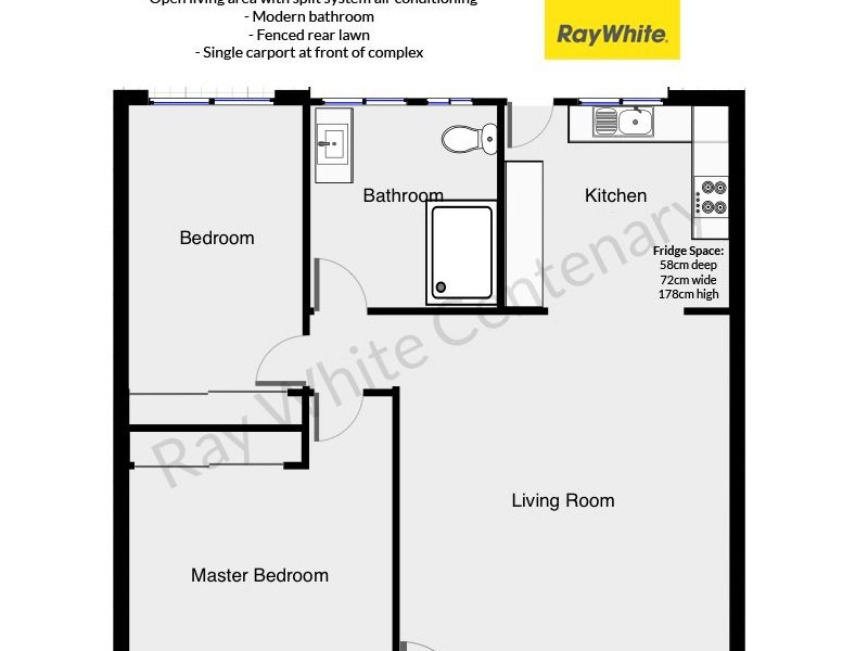 4/14 Short Street, Ipswich QLD 4305 Floorplan