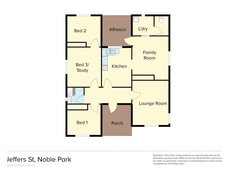 15 Jeffers Street, Noble Park VIC 3174 Floorplan