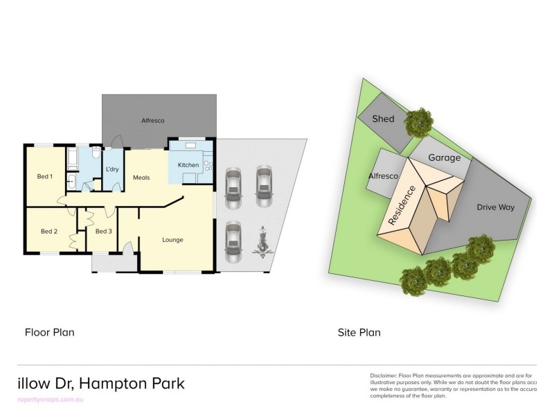 1 Willow Drive, Hampton Park VIC 3976 Floorplan