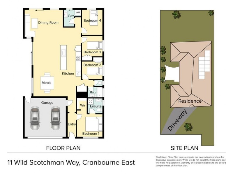 11 Wild Scotchman Way, Cranbourne East VIC 3977 Floorplan