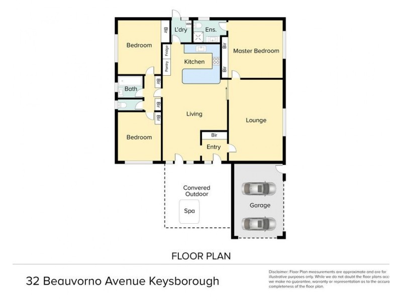 32 Beauvorno Avenue, Keysborough VIC 3173 Floorplan