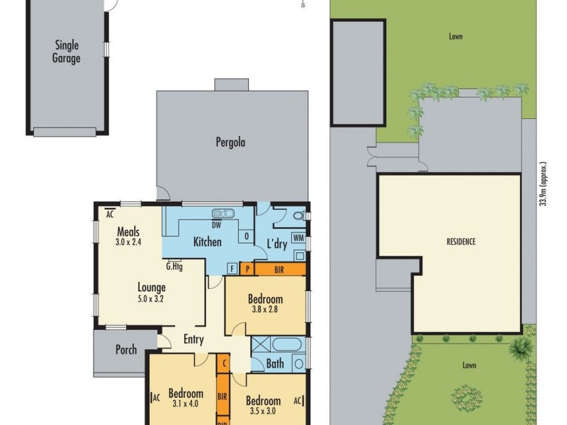 4 Hales Court, Keysborough VIC 3173 Floorplan