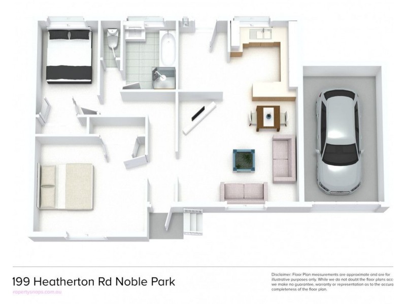 8/1199 Heatherton Road, Noble Park VIC 3174 Floorplan