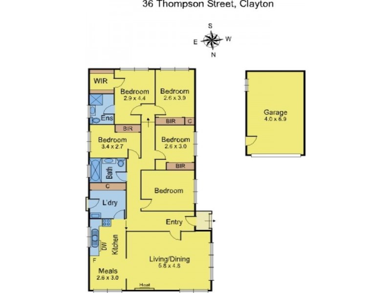 36 Thompson Street, Clayton VIC 3168