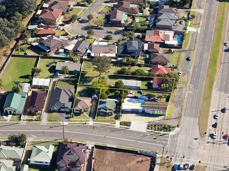 513-517 Great Western Hwy and 1-3 Ettalong Road, Greystanes NSW 2145