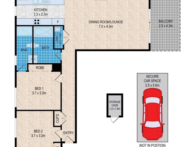 121/1 Meryll Avenue, Baulkham Hills NSW 2153 Floorplan