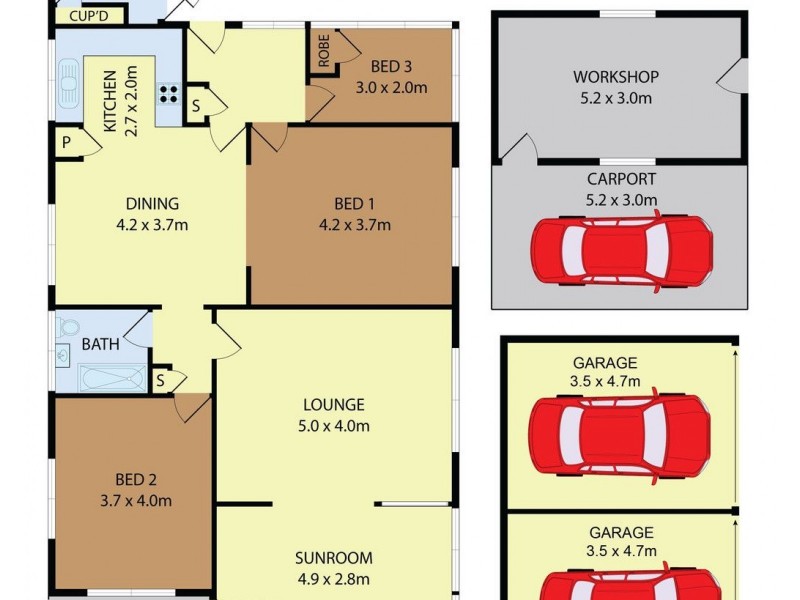 135 Victoria Road, Parramatta NSW 2150 Floorplan