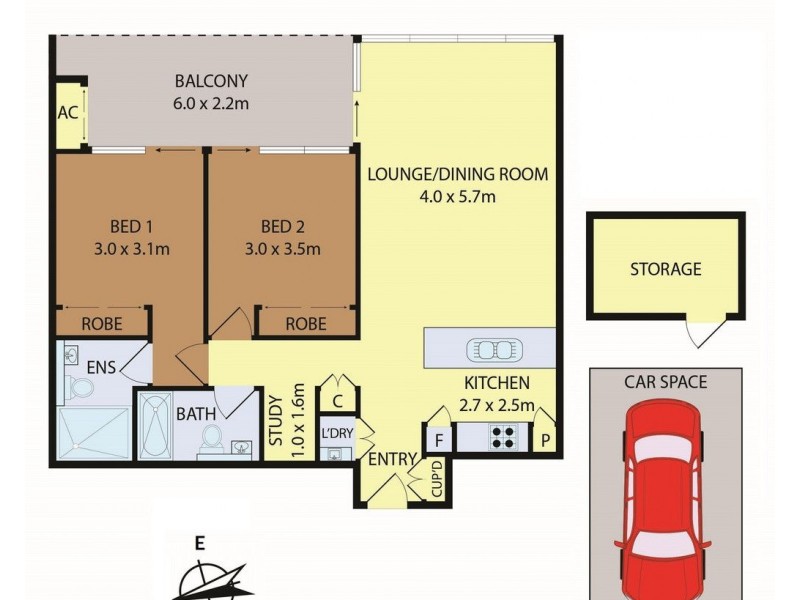 D810/1 Broughton Street, Parramatta NSW 2150 Floorplan