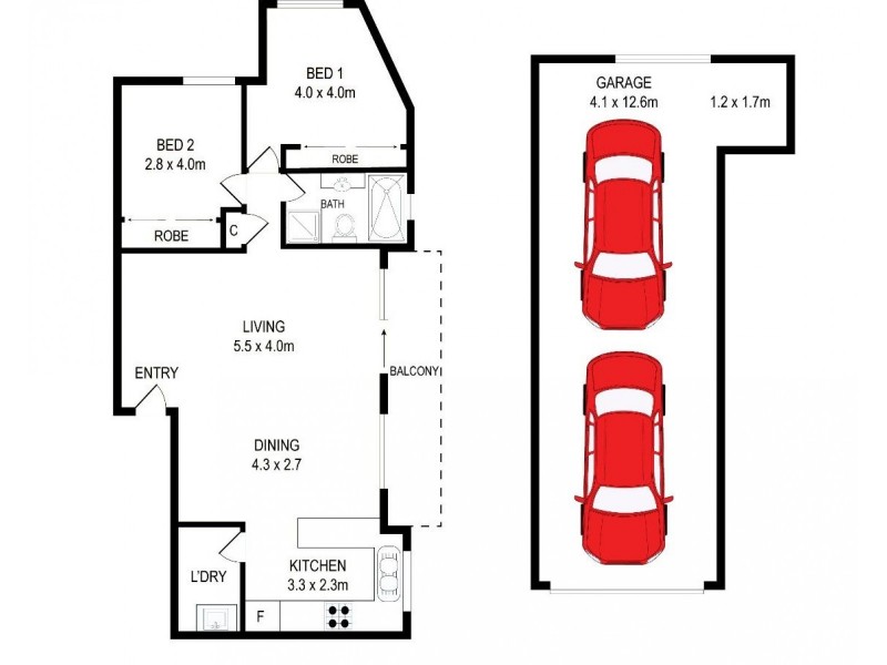 9/53 Fennell Street, North Parramatta NSW 2151 Floorplan
