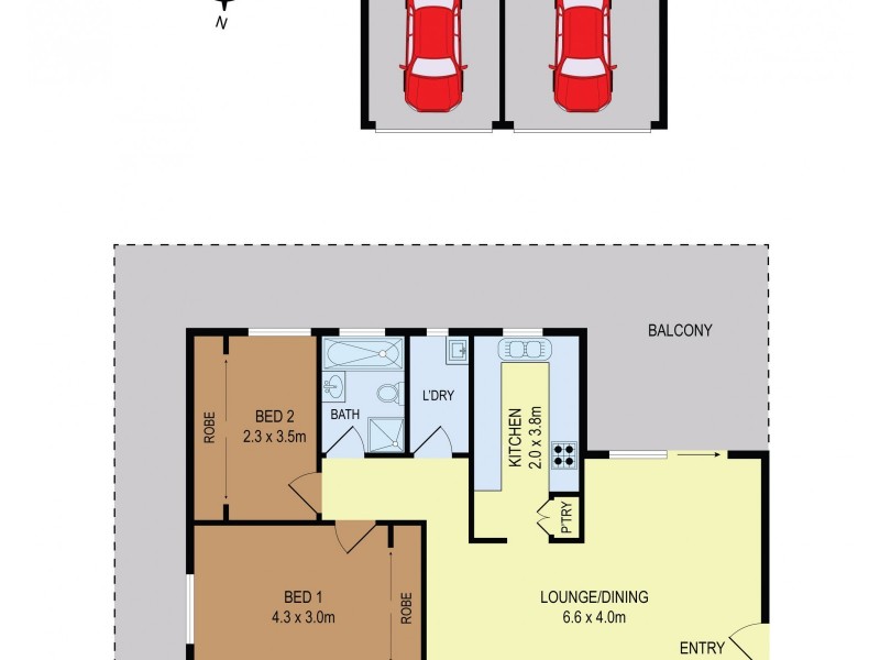 10/128 Macquarie Street, Parramatta NSW 2150 Floorplan