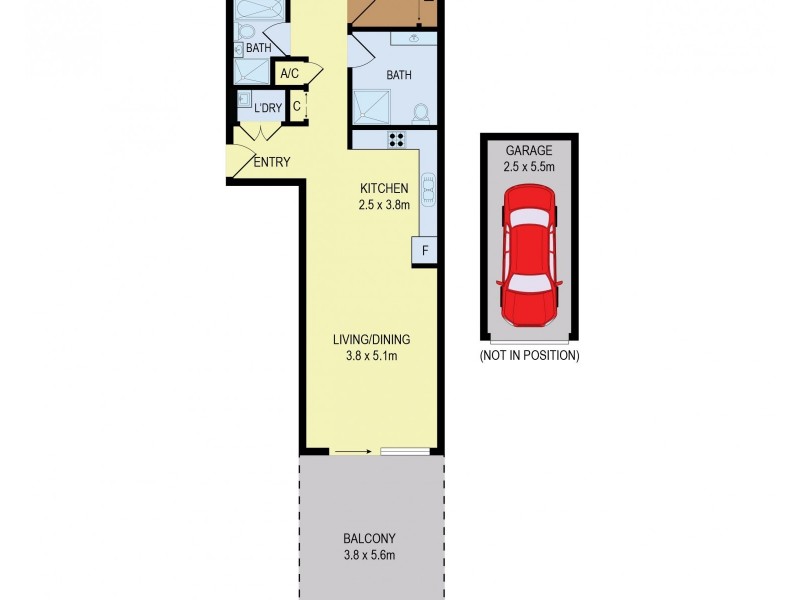 107/6 River Road West, Parramatta NSW 2150 Floorplan