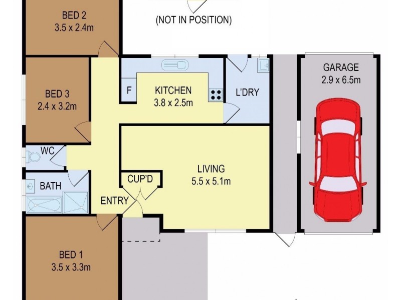 17 Hornet Street, Greenfield Park NSW 2176 Floorplan