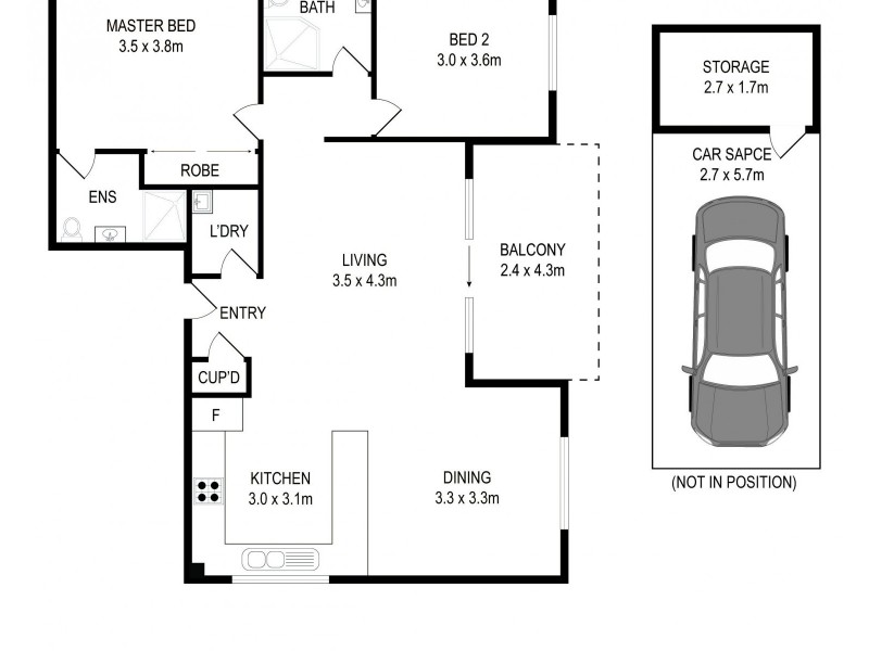 11/465-473 Church Street, North Parramatta NSW 2151 Floorplan