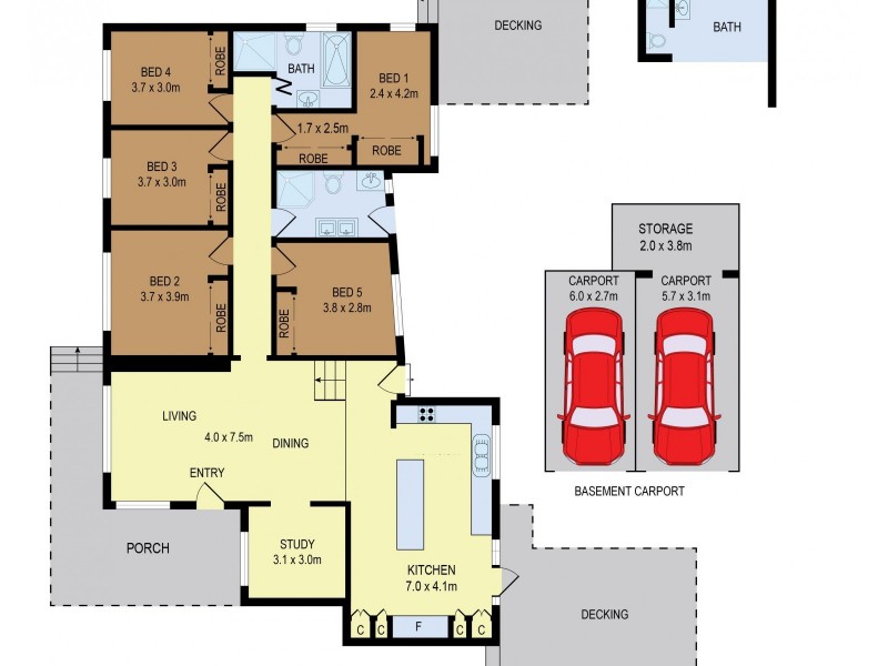 55 Bettington Road, Oatlands NSW 2117 Floorplan
