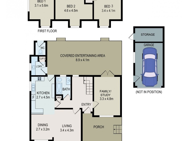 3 Hopkins Street, Wentworthville NSW 2145 Floorplan