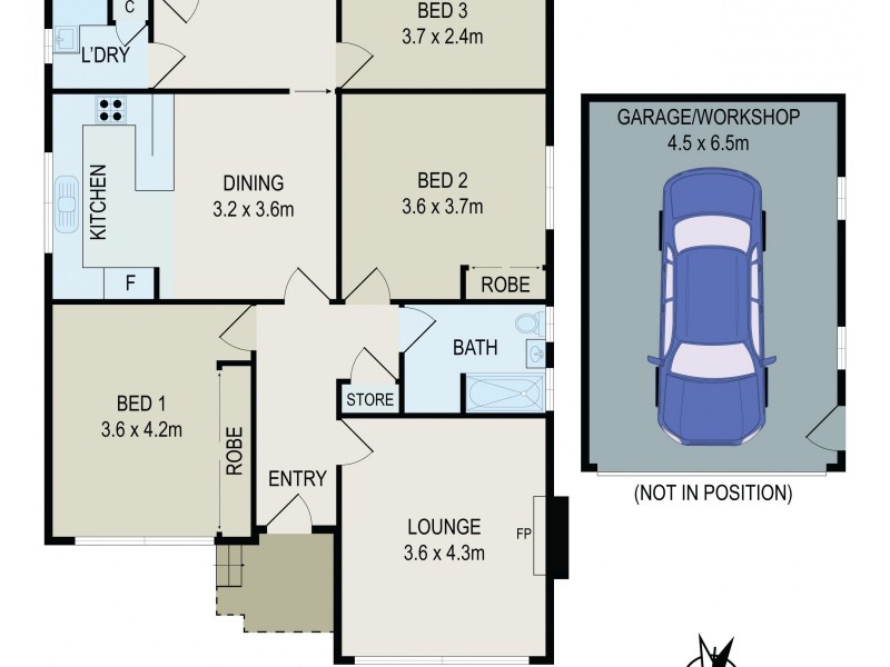 47 Harold Street, North Parramatta NSW 2151 Floorplan