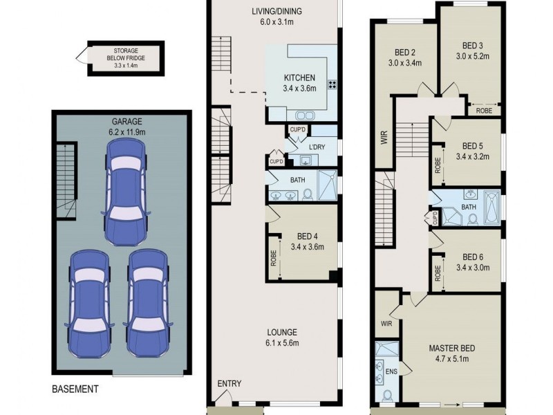 12A Buyuma Street, Carlingford NSW 2118 Floorplan
