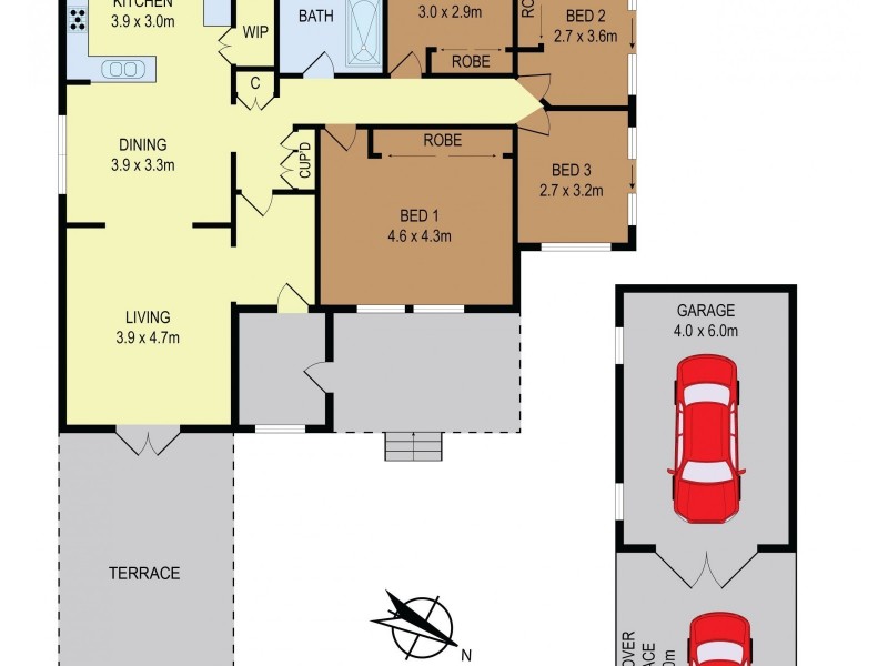 6 Gollan Avenue, Oatlands NSW 2117 Floorplan
