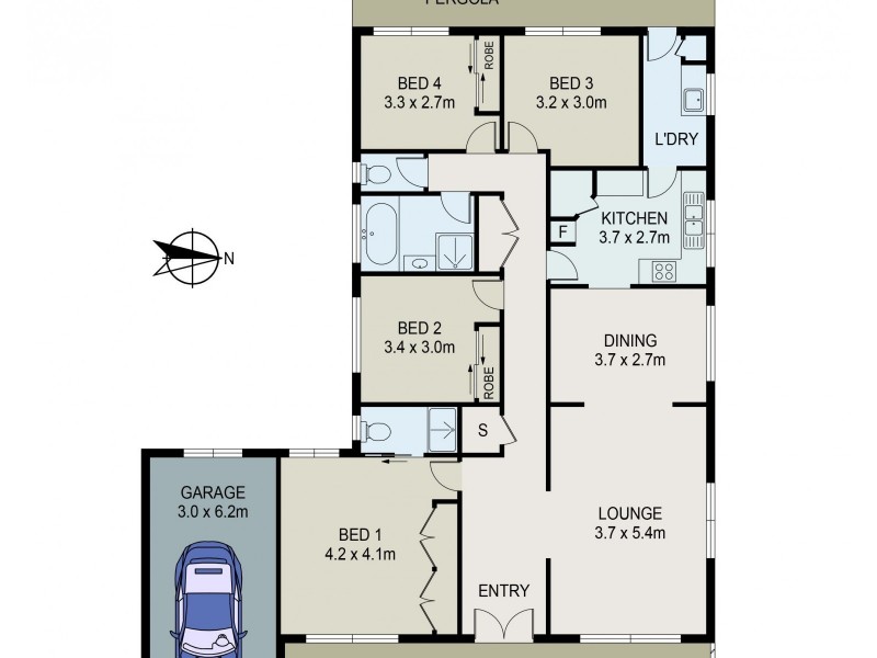 17 Davies Street, North Parramatta NSW 2151 Floorplan