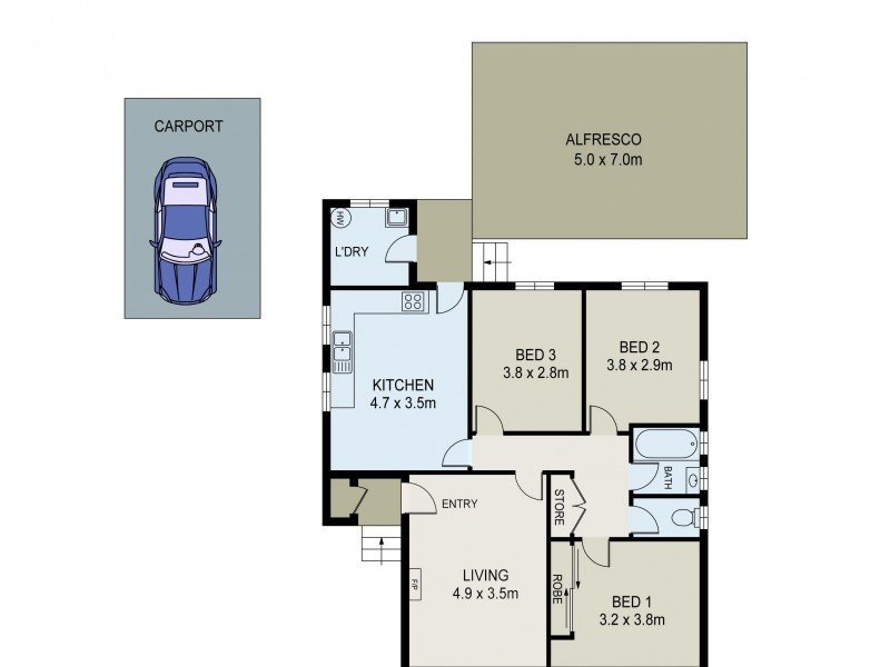 64 Redbank Road, Northmead NSW 2152 Floorplan