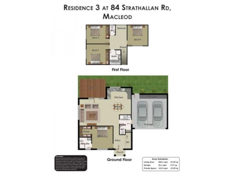 3/84 Strathallan Road, Macleod VIC 3085