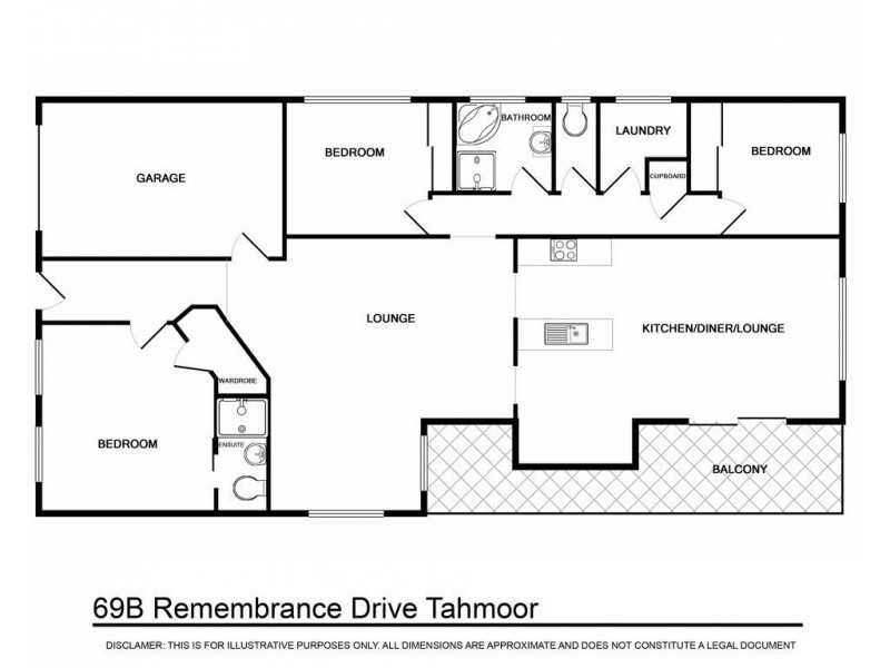 69b Remembrance Drive, Tahmoor NSW 2573 Floorplan
