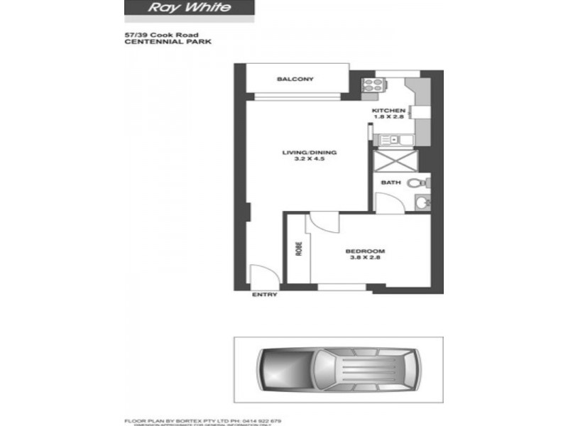 57/39 Cook Road, Centennial Park NSW 2021