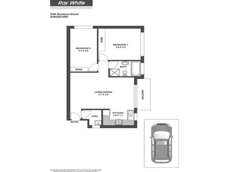 8/46 Rainbow Street, Kingsford NSW 2032