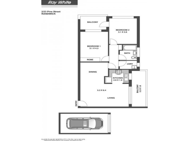 2/23 Pine Street, Randwick NSW 2031