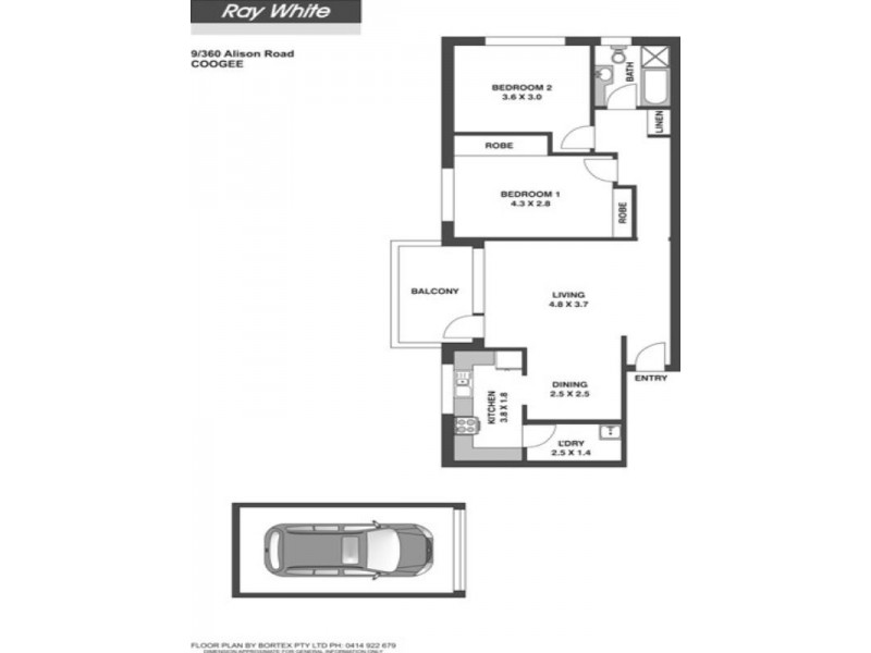 9/360 Alison Road, Coogee NSW 2034