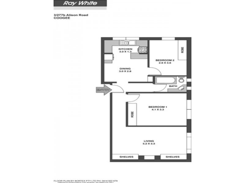 3/277B Alison Road, Coogee NSW 2034