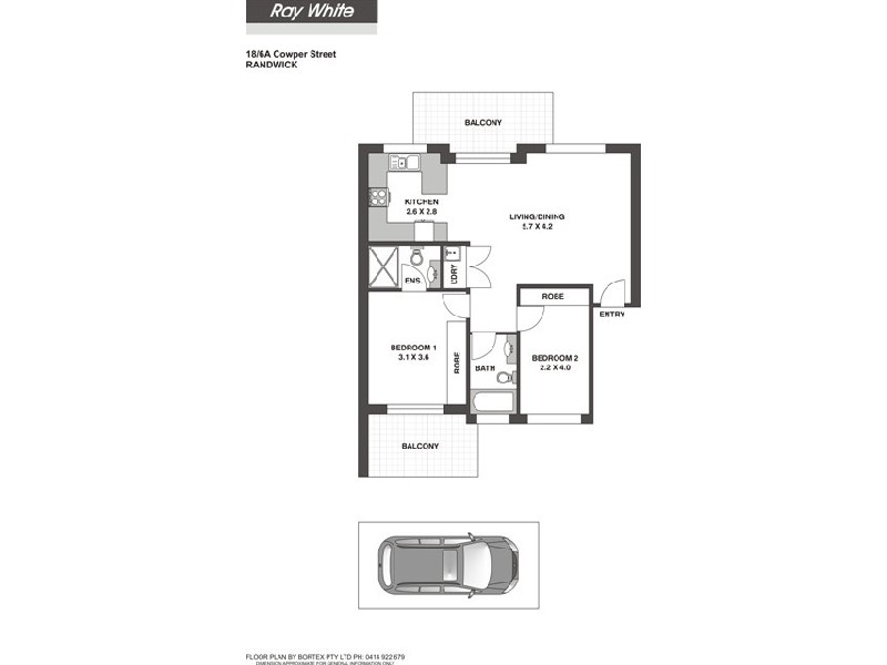 18/6A Cowper Street, Randwick NSW 2031