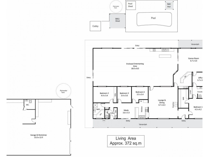 30 Alamein Avenue, Loxton SA 5333 Floorplan