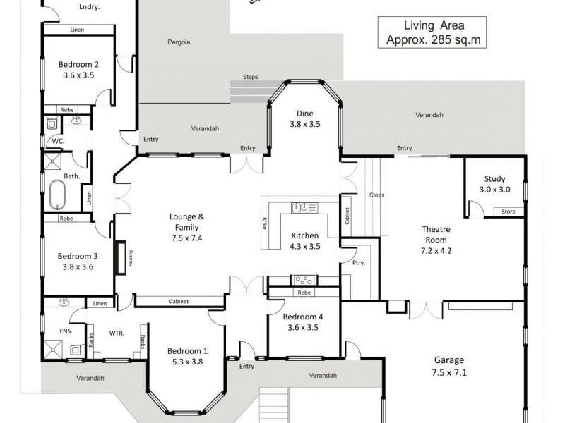 21 Aitken Street, Berri SA 5343 Floorplan