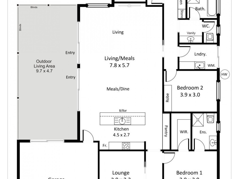 46 Jarvis Street, Berri SA 5343 Floorplan