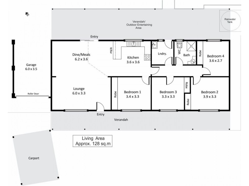 75 Hughes Avenue, Paringa SA 5340 Floorplan