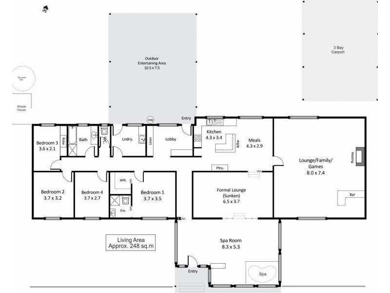 394 Winkie Road, Winkie SA 5343 Floorplan