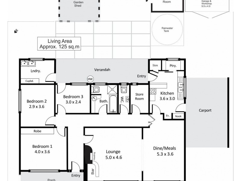 18 Scott Avenue, Barmera SA 5345 Floorplan