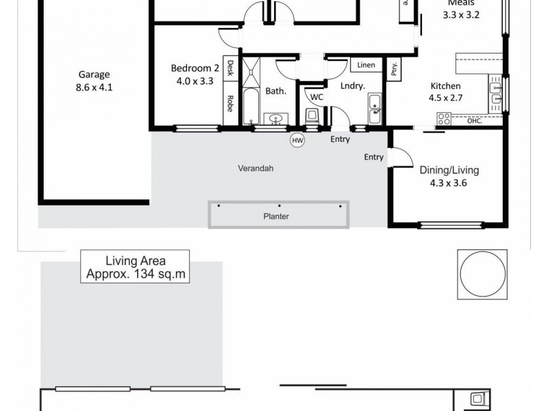 14 French Road, Loxton SA 5333 Floorplan