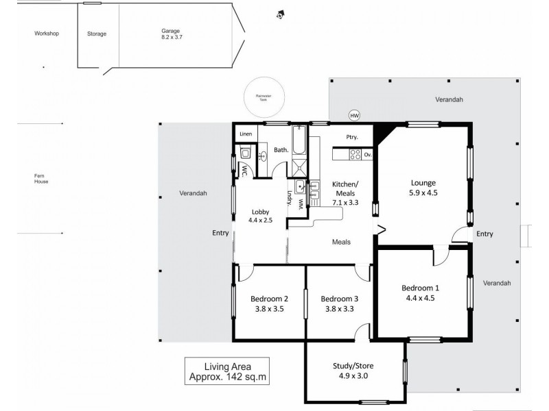19 Loxton Drive, Moorook SA 5332 Floorplan