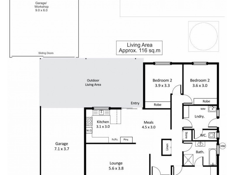 15 Phillips Road, Berri SA 5343 Floorplan