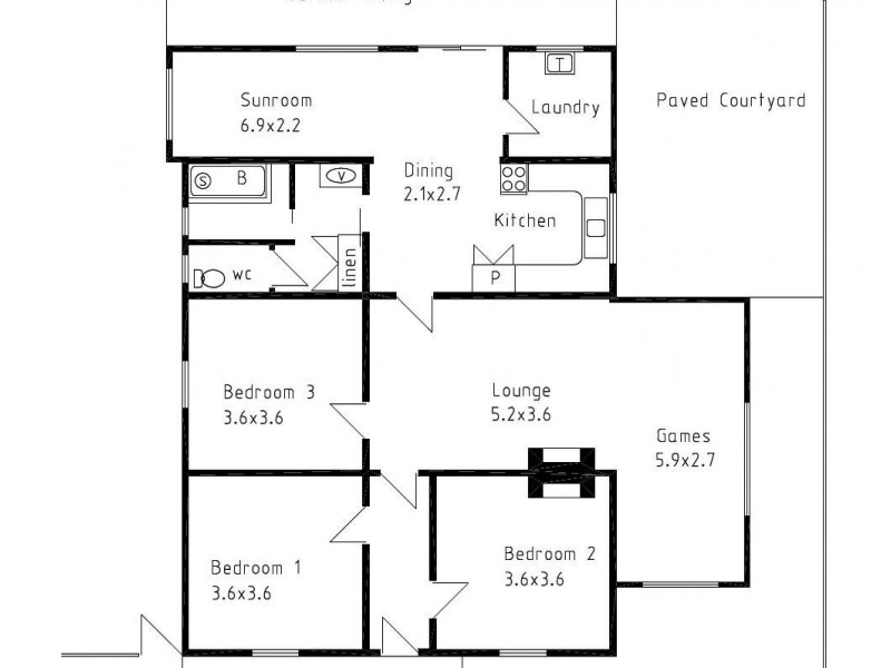 547 Kingston Road, Moorook SA 5332 Floorplan