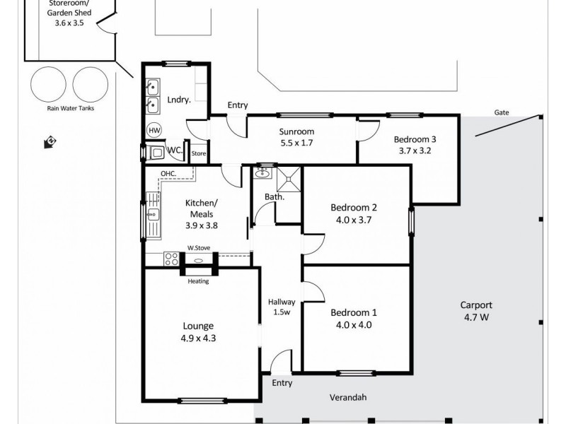 5 Hague Street, Barmera SA 5345 Floorplan