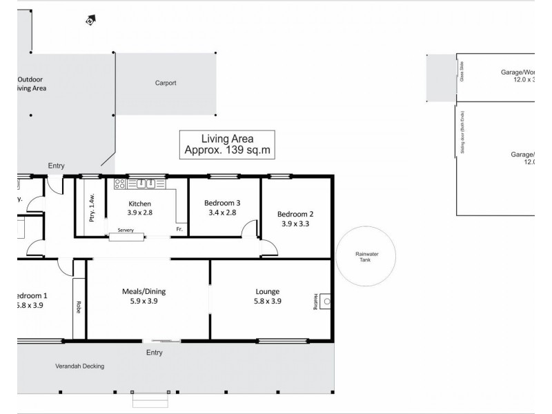 179 Bassham Road, Barmera SA 5345 Floorplan