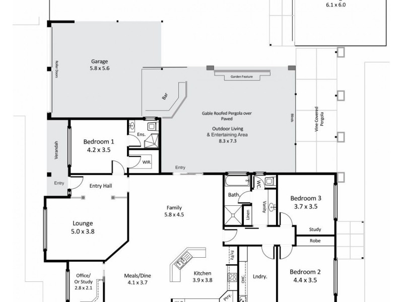 7 Sorrento Court, Renmark SA 5341 Floorplan